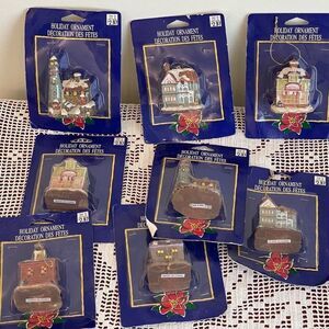 VINTAGE Christmas tree ornaments🎄8 pcs🎄Tree decorations🎄Vintage ornaments 🎄